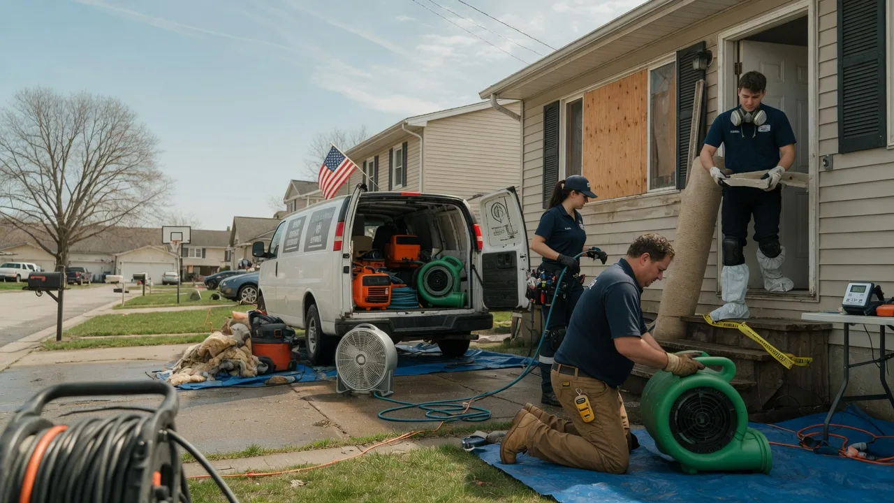 Water Damage Restoration in New Florence, MO near me